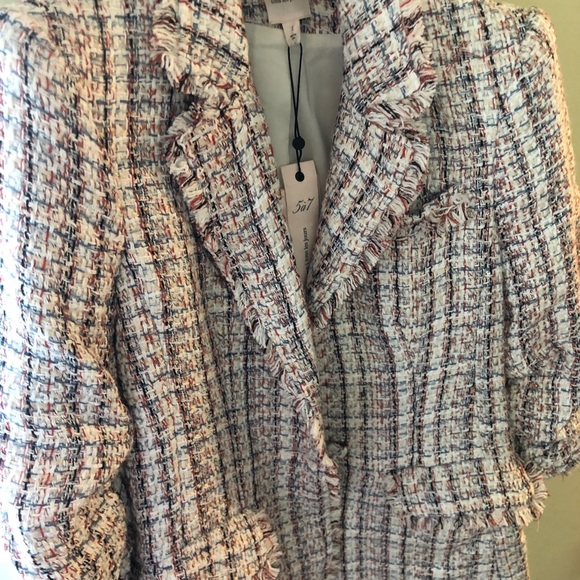 Cinq A Sept Boucle Khloe Blazer - Picture 1 of 3